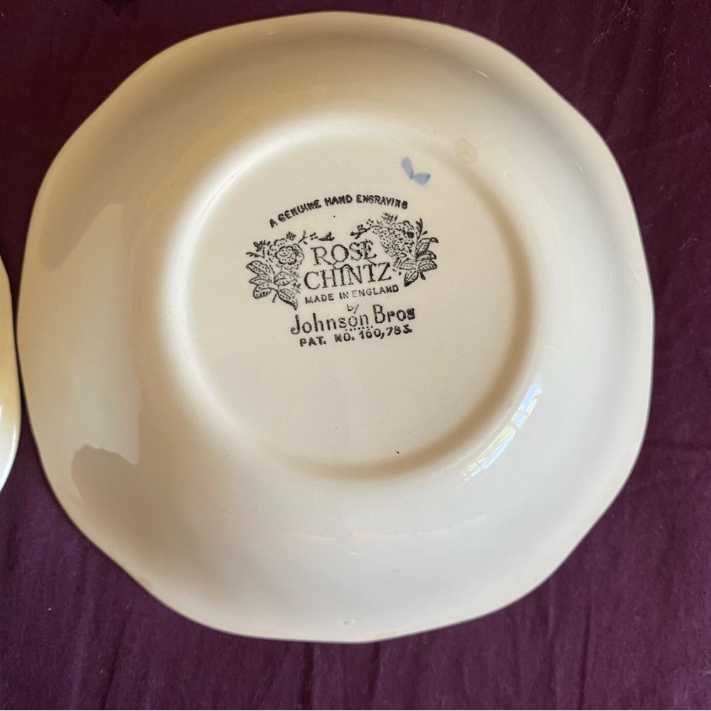 JOHNSON BROTHERS ROSE CHINTZ Rose Bowls - Picture 12 of 13